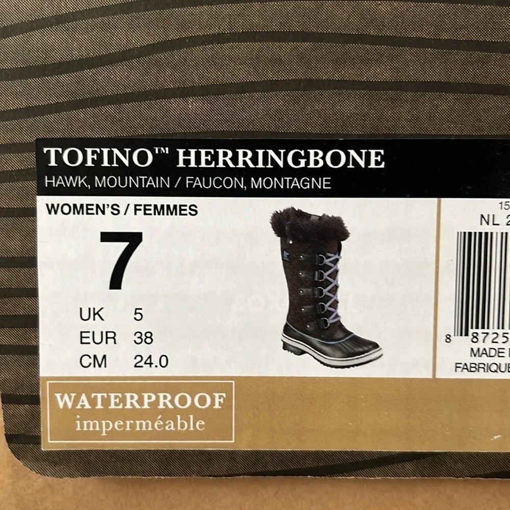 Sorel Toffino Herringbone Boots